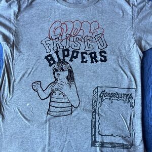 Custom 1 of 1 hand screen printed shirt- Men’s M